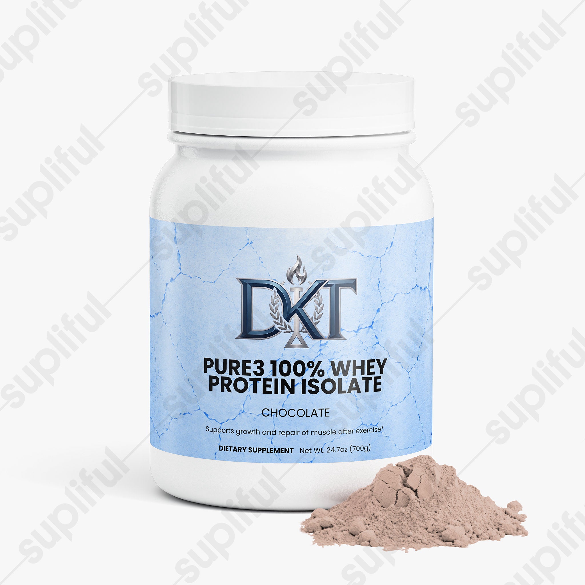 Pure3 100% Whey Protein Isolate (Chocolate)