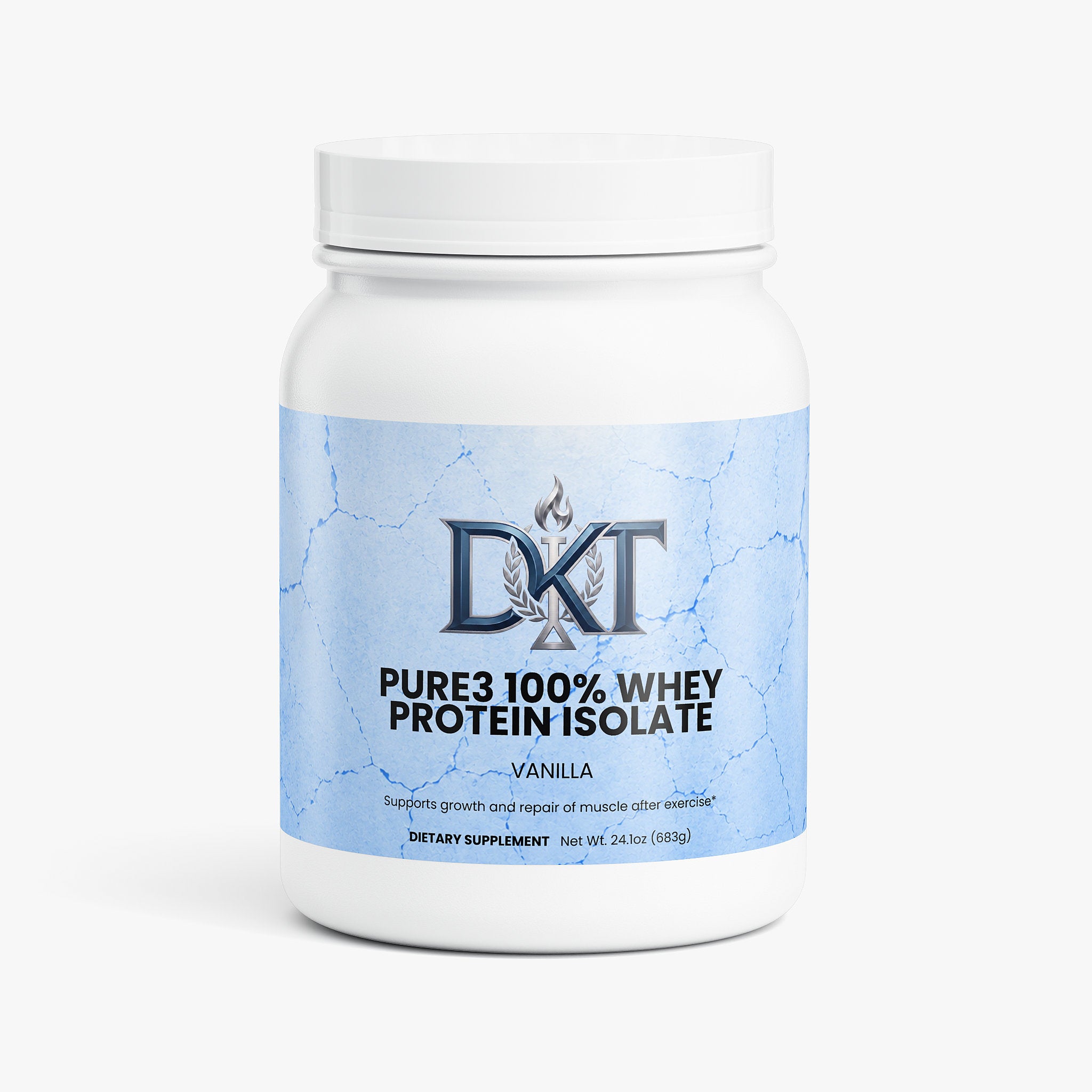 Pure3 100% Whey Protein Isolate (Vanilla)