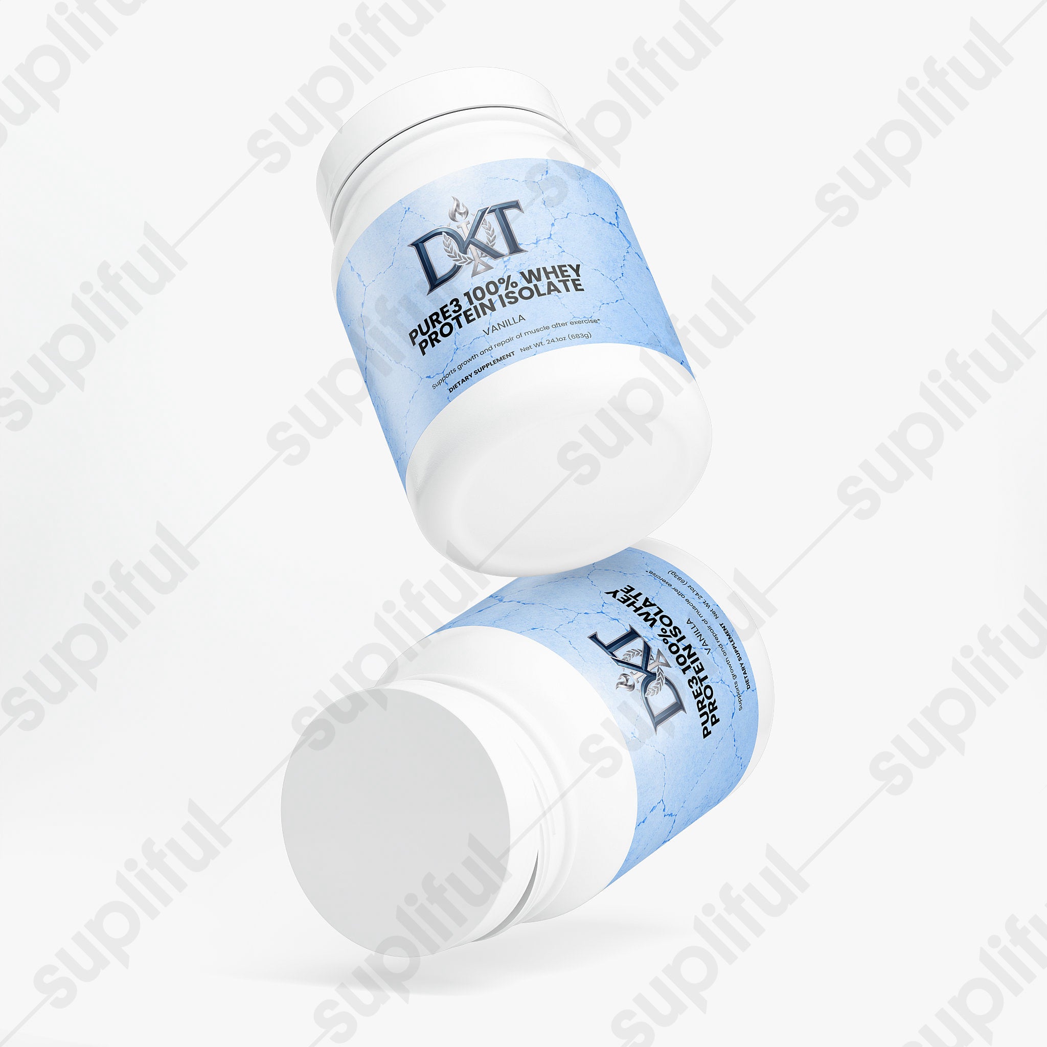 Pure3 100% Whey Protein Isolate (Vanilla)