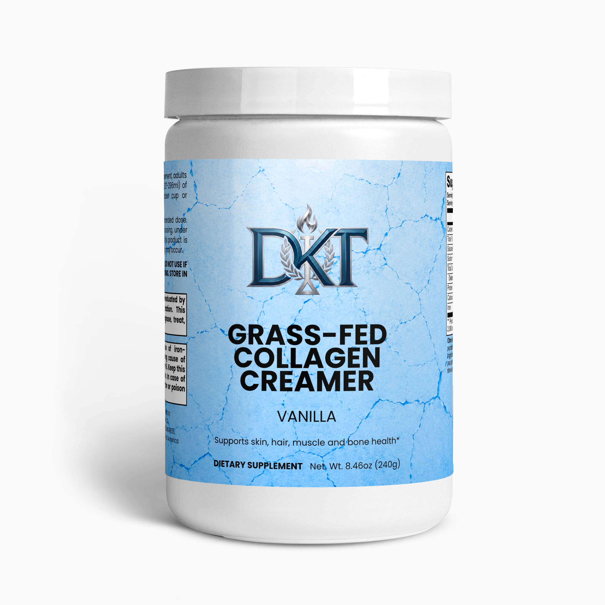 Grass-Fed Collagen Creamer (Vanilla)