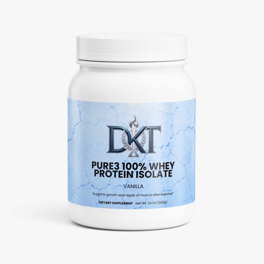 Pure3 100% Whey Protein Isolate (Vanilla)