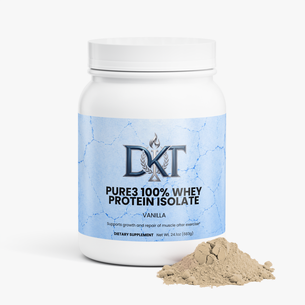 Pure3 100% Whey Protein Isolate (Vanilla)