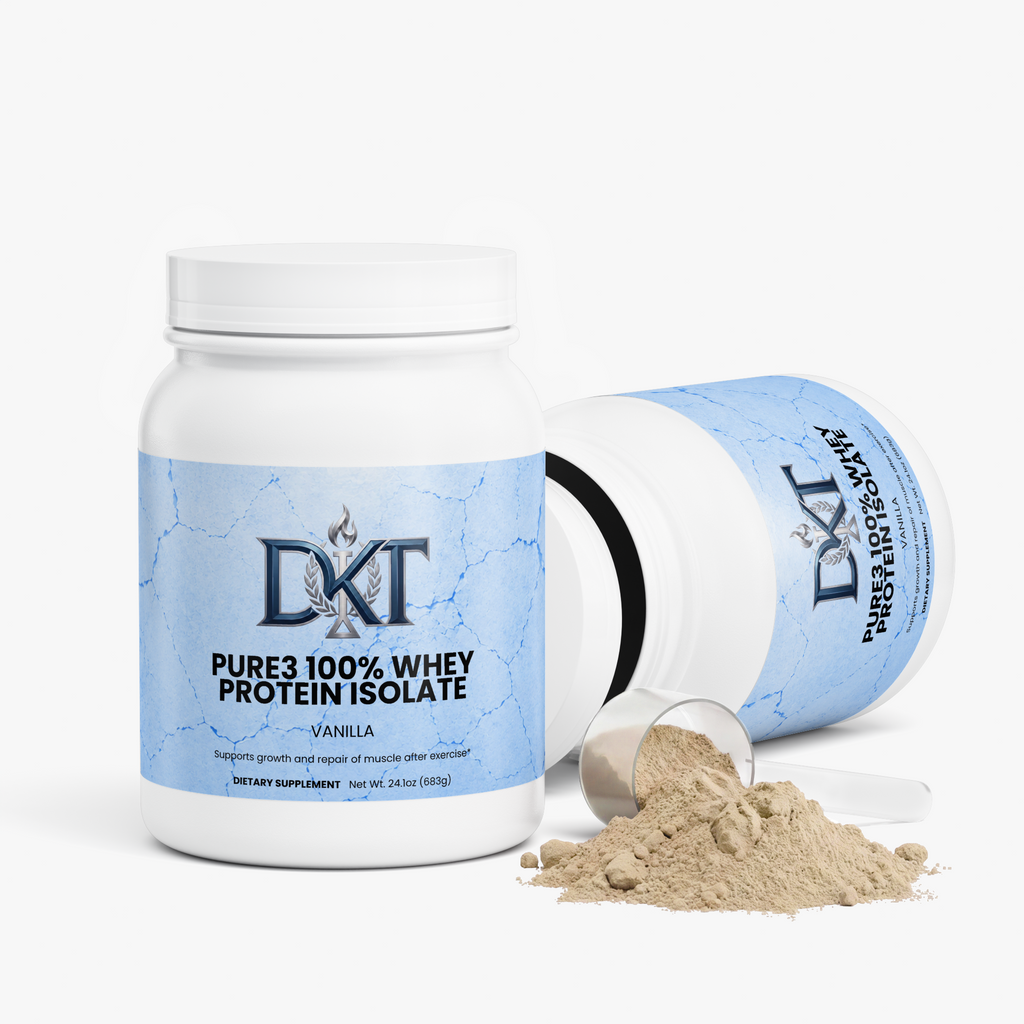 Pure3 100% Whey Protein Isolate (Vanilla)
