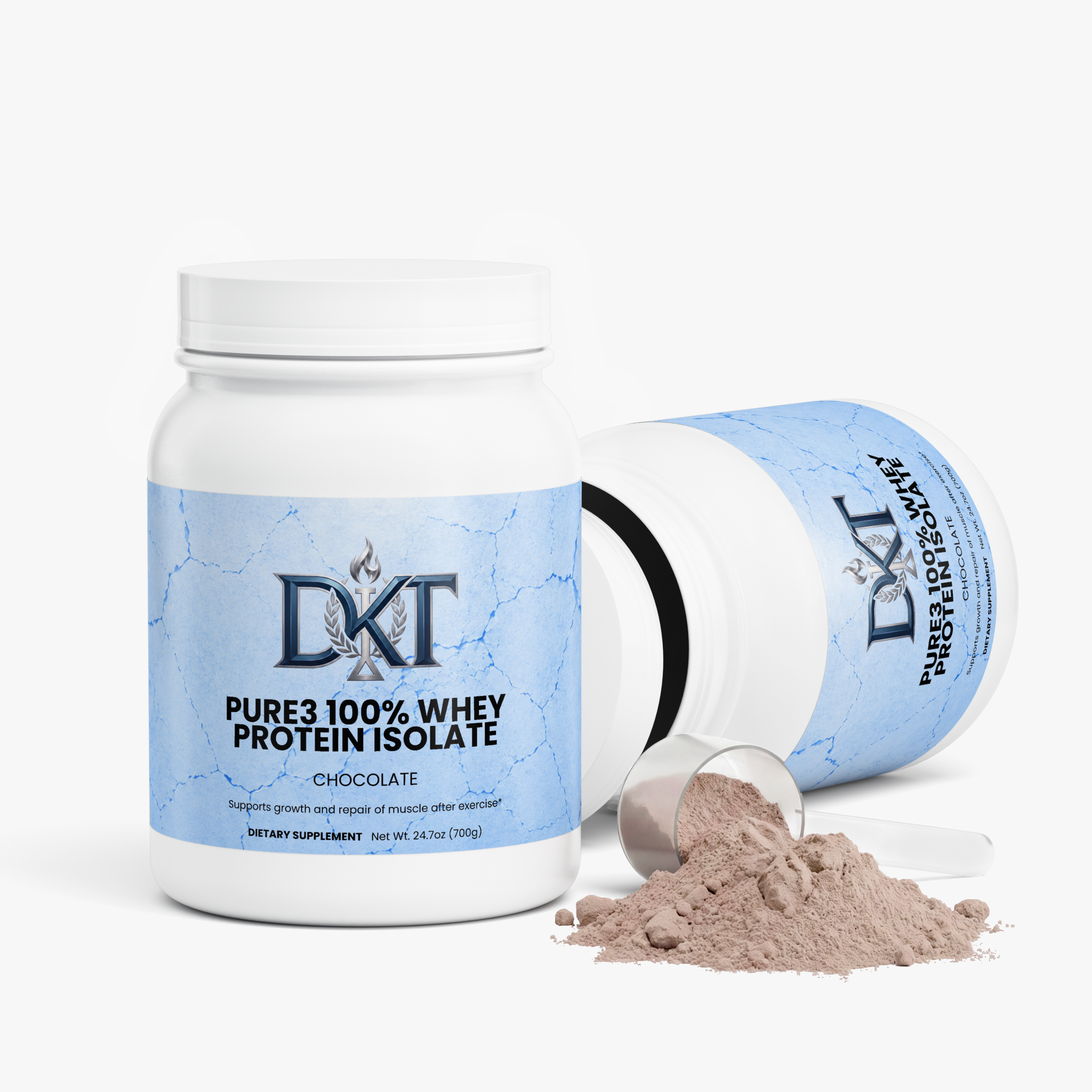 Pure3 100% Whey Protein Isolate (Chocolate)